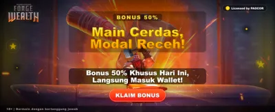 Klaim Bonus Welcome 100%